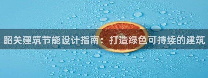 e尊国际平台：韶关建筑节能设计指南：打造绿色可持续的建筑